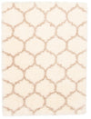 Agalia Trellis Ivory Shag - 3'11