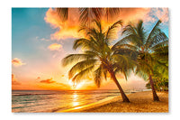 Barbados 16x24 Wall Art Frame And Fabric Panel