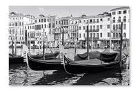 View Of The Grand Canal In The Rialto Bridge 24x36 Wall Art Frame And Fabric Panel