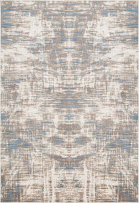 Shi Abstract Blue 7x10 Area Rug