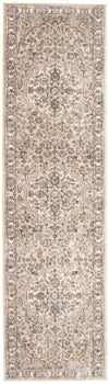 Octavian Tabriz Beige-Ivory Area Rug - 2'7