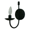 Wrought Iron 1-Light Sconce Wall