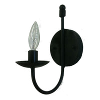 Wrought Iron 1-Light Sconce Wall 