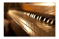 Piano Keyboard 16x24 Wall Art Frame And Fabric Panel