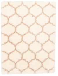 Agalia Trellis Ivory Shag - 5'3