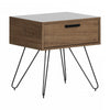 Slendel Nightstand - Dark Wood