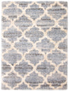 Dimity Grey/Light Blue Area Rug - 3'11