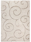 Oakville Cream Flora 5x8 Area Rug