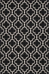 Lav Lattice Charcoal 5x8 Area Rug