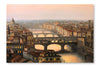 Florence Ponte Vecchio 24x36 Wall Art Fabric Panel Without Frame