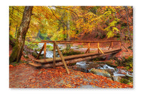 Autumn Landscape 2 16x24 Wall Art Frame And Fabric Panel