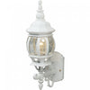 Classico 1-Light Outdoor White Wall Light