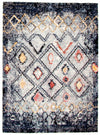 Makondo Classic Blue Area Rug - 3'11