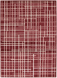 Taite Bordeaux Area Rug - 7'10