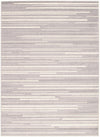 Faith Silver-Cream Area Rug - 5'3