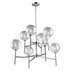 Hamilton 8-Light Silver Chandelier