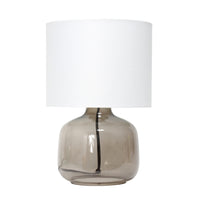 Simple Designs Glass Table Lamp