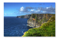 Cliffs On Ireland 16x24 Wall Art Frame And Fabric Panel