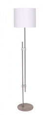 Brushed Steel Floor Lamp