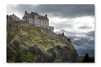 Edinburgh Castle, Scotland 28x42 Wall Art Frame And Fabric Panel