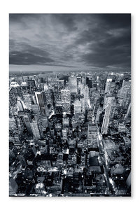 New York Cityscape 28x42 Wall Art Fabric Panel Without Frame