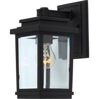 Freemont 1-Light Black Outdoor Wall Light I 