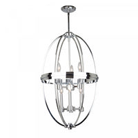 Roxbury 6-Light Silver Chandelier 