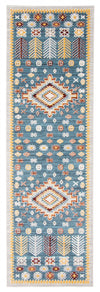 Gypsy Blue Machine Washable Area Rug - 2'6