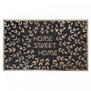 Rubber Home Sweet Home Leaves Floormat