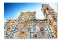 Duomo Cathedral in Florence Italy 28x42 Wall Art Fabric Panel Without Frame