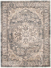 Octavian Tabriz Blue-Ivory Area Rug - 5'3