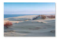 Sand Dunes Viewpoint At Curonian Spit 16x24 Wall Art Fabric Panel Without Frame