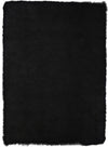 Marty Sheepskin Plush Black Area Rug - 2'0