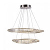 Stella 90 W LED Satin Nickel Chandelier