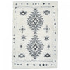 Lola Diamond Grey 5x8 Area Rug