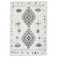 Lola Diamond Grey 5x8 Area Rug 