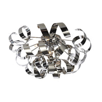 Bel Air Silver Flush Mount II 