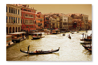 Venice Grand Canal 28x42 Wall Art Fabric Panel Without Frame