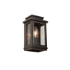 Freemont 1-Light Charcoal Outdoor Wall Light IV