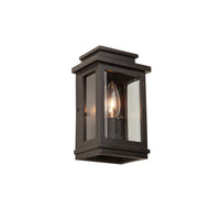 Freemont 1-Light Charcoal Outdoor Wall Light IV 