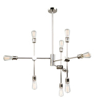 Tribeca 9-Light Silver Chandelier 