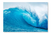 Beautiful Blue Ocean Wave 16x24 Wall Art Frame And Fabric Panel