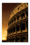 Colosseum Sunrise 28x42 Wall Art Fabric Panel Without Frame