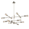 Tribeca 12-Light Silver Chandelier