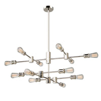 Tribeca 12-Light Silver Chandelier 