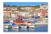 Port of Cassis, South of France 16x24 Wall Art Fabric Panel Without Frame