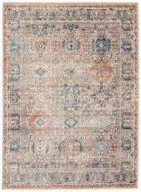 Bolivar Yalameh Blue-Grey Area Rug - 5'0