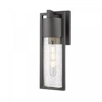 Bond 1-Light Charcoal Outdoor Wall Light II 