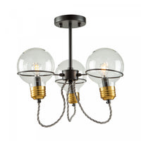 Martina 3-Light Semi-Flush Mount 