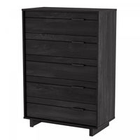 Fynn 5-Drawer Chest - Grey Oak 